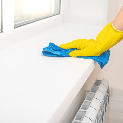 kunststof kozijnen schoonmaken