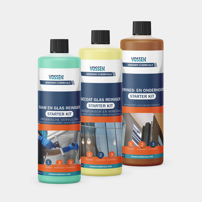 Gecoat glas reinigen en schoonmaken